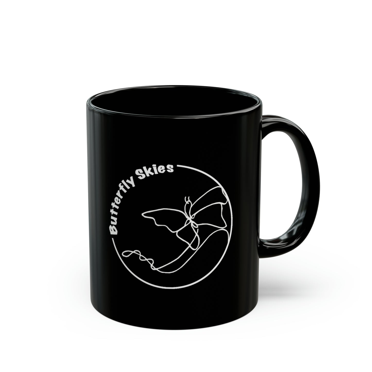 Black Coffee Mug